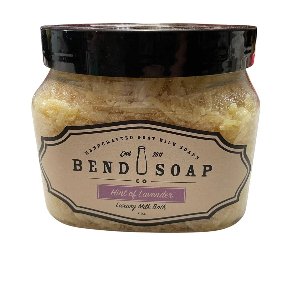 Bend Soap Handcrafted Goat Milk Soap Hints of Lavender  NEW Luxury Milk Bath